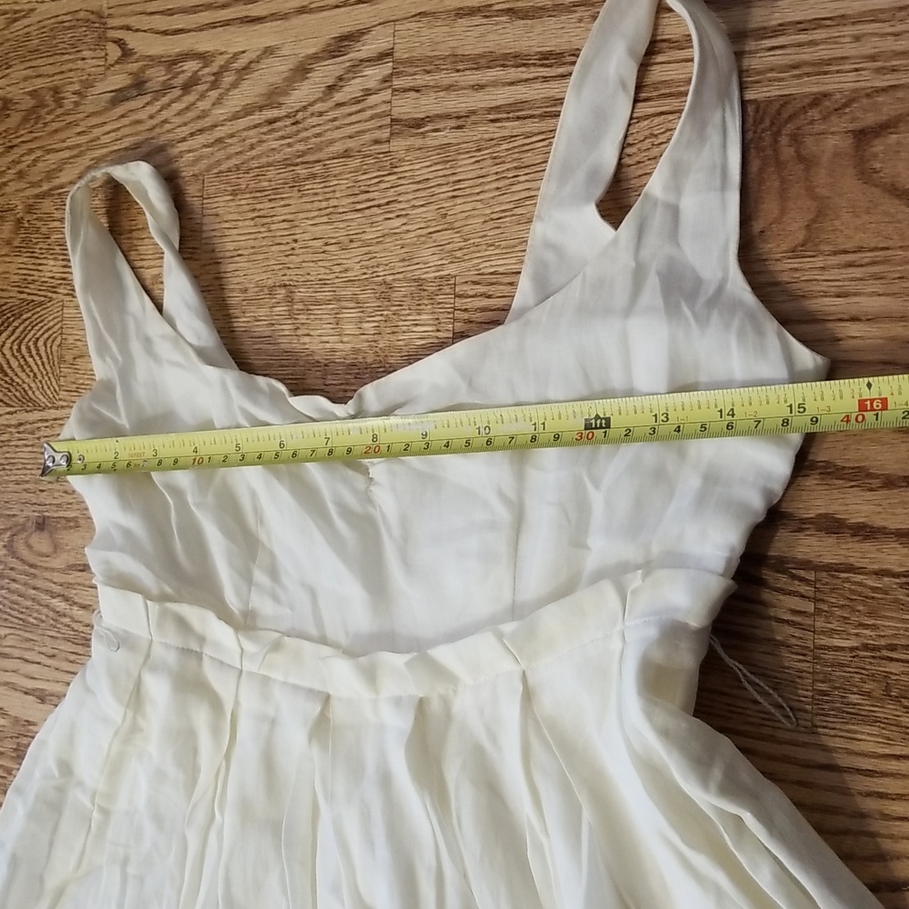 (1) Guess Los Angeles Authentic Brand Cotton Silk Shell Empire Waist Mini Dress - Picture 5 of 10